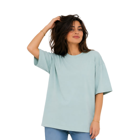Mint green oversize t-shirts