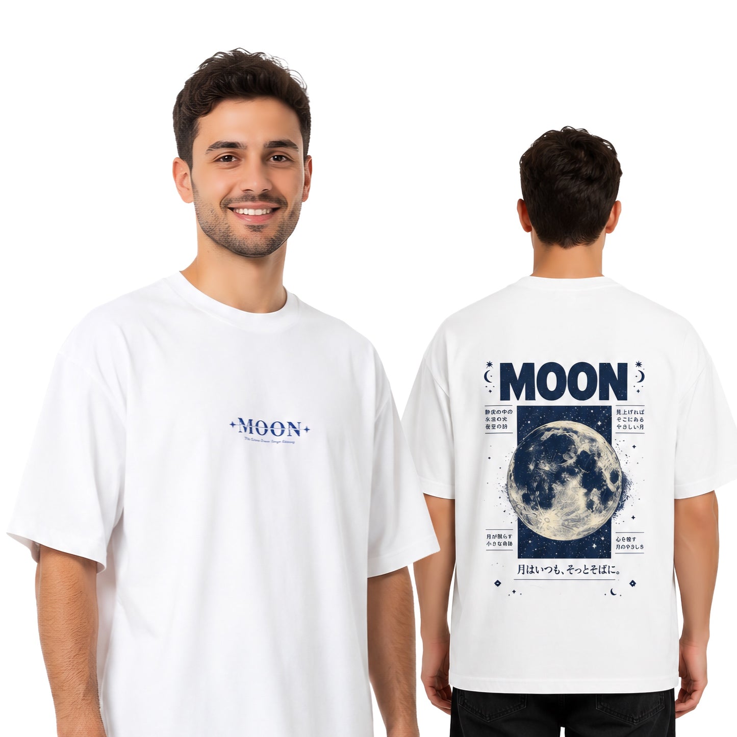Moon oversize t-shirts